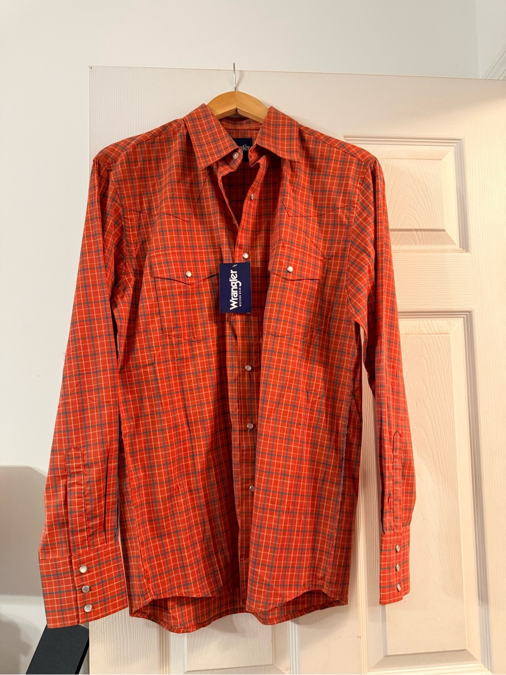 Wrangler Pearl Snap Button-Down Shirt